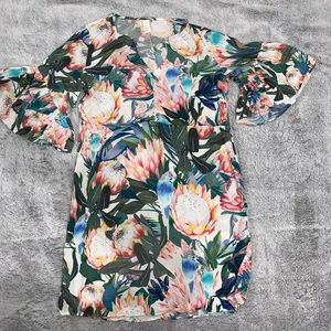 Vintage floral dress soft